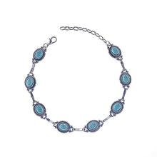Load image into Gallery viewer, Blu Lagoon Anklets - Silver