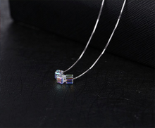 Load image into Gallery viewer, Unicorn AB Crystal Necklace - 925 Sterling Silver