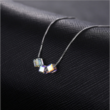 Load image into Gallery viewer, Unicorn AB Crystal Necklace - 925 Sterling Silver