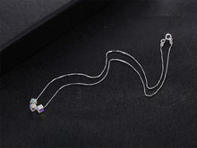 Load image into Gallery viewer, Unicorn AB Crystal Necklace - 925 Sterling Silver