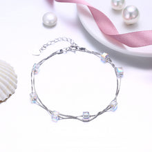 Load image into Gallery viewer, Unicorn AB Crystal Bracelet - 925 Sterling Silver
