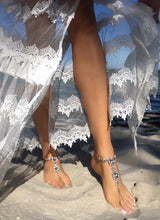 Load image into Gallery viewer, French Riviera Barefoot Sandals - Gold
