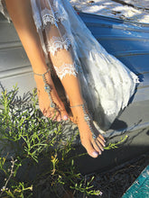 Load image into Gallery viewer, Enchanted Goa SILVER *Barefoot Sandals*
